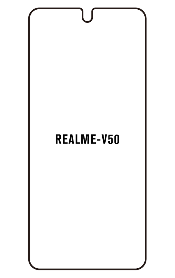 Film hydrogel pour écran Realme V50