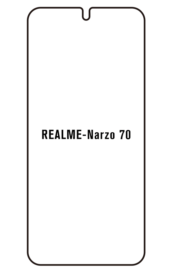 Film hydrogel pour écran Realme Narzo 70 5G