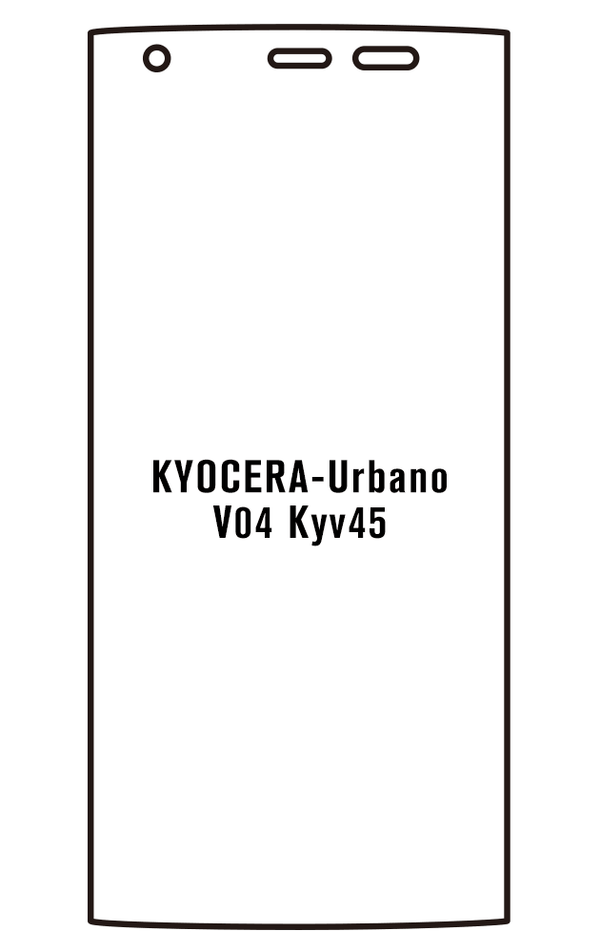 Film hydrogel pour Kyocera Urbano V04 Kyv45