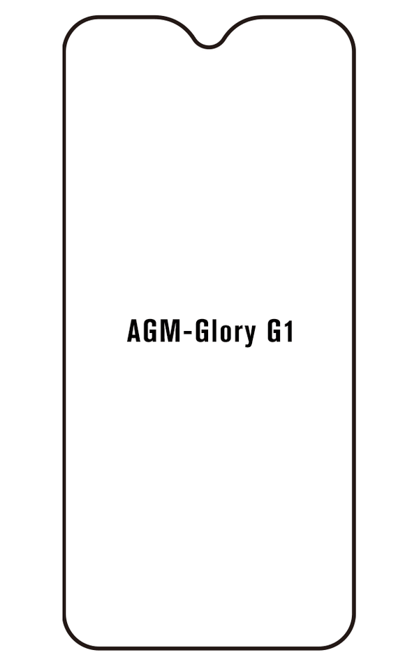 Film hydrogel pour AGM Glory G1