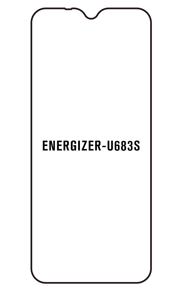 Film hydrogel pour écran Energizer U683S