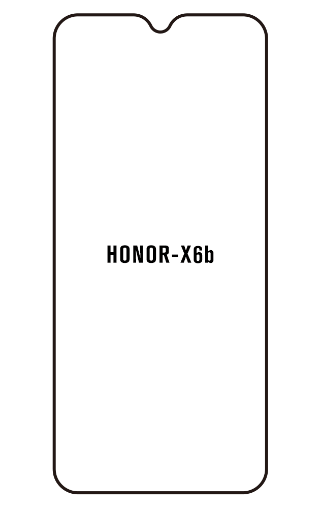 Film hydrogel pour Honor X6b