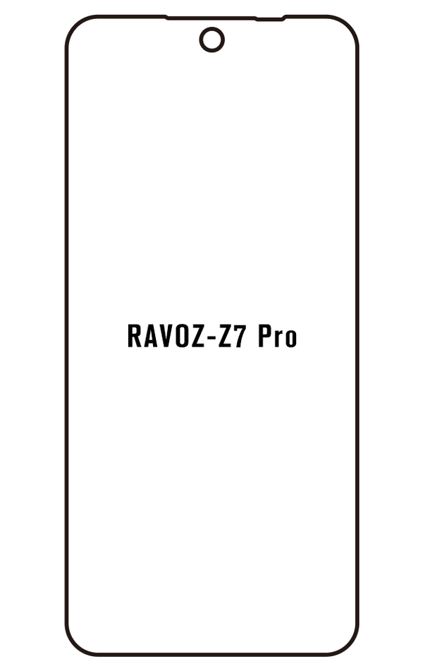 Film hydrogel pour Ravoz Z7 Pro