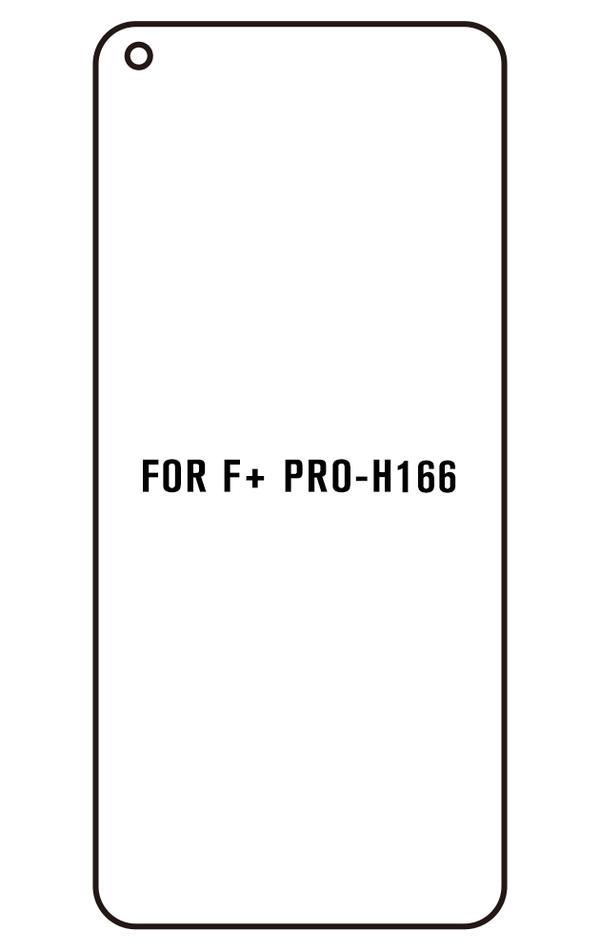 Film hydrogel pour écran F+pro H166