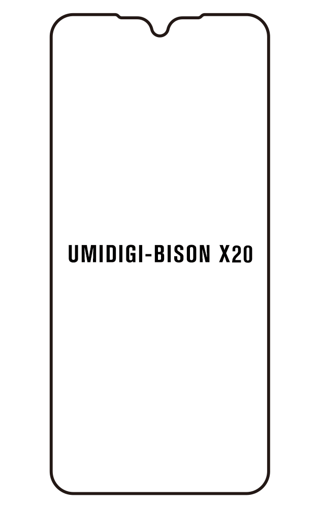 Film hydrogel pour écran Umidigi BISON X20