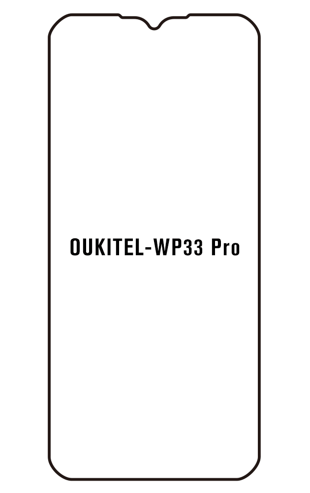 Film hydrogel pour écran Oukitel WP33 Pro