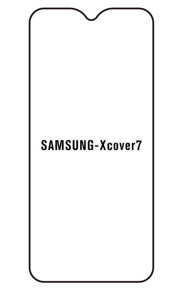 Film hydrogel pour Samsung Galaxy Galaxy Xcover 7 - 2