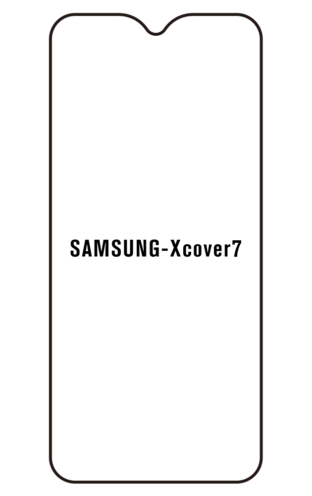 Film hydrogel pour Samsung Galaxy Galaxy Xcover 7 - 2