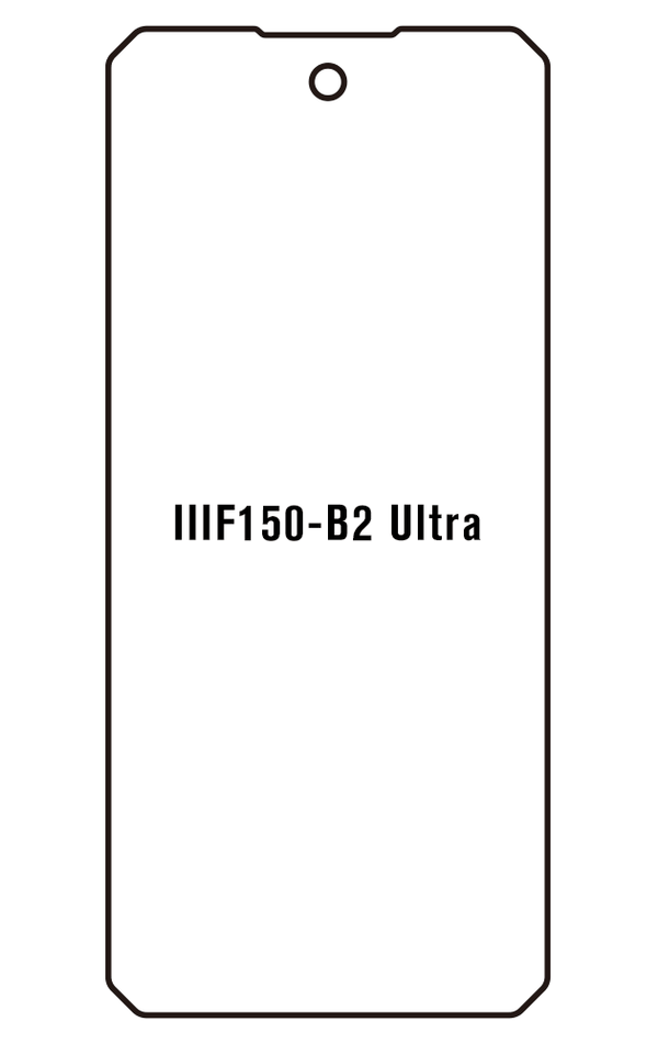 Film hydrogel pour IIIF150 B2 Ultra