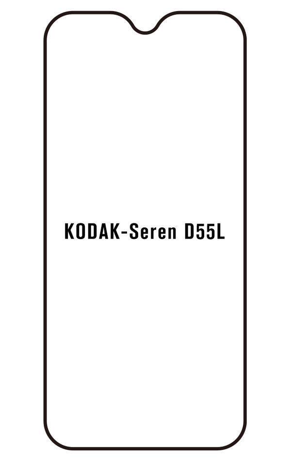 Film hydrogel pour Kodak Seren D55L