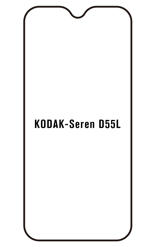 Film hydrogel pour Kodak Seren D55L