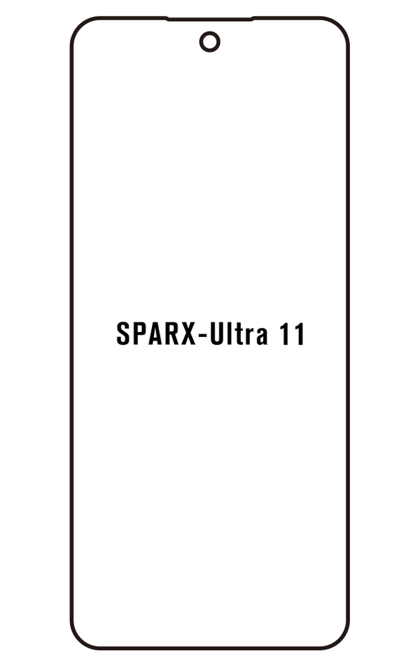 Film hydrogel pour écran Sparx Ultra 11