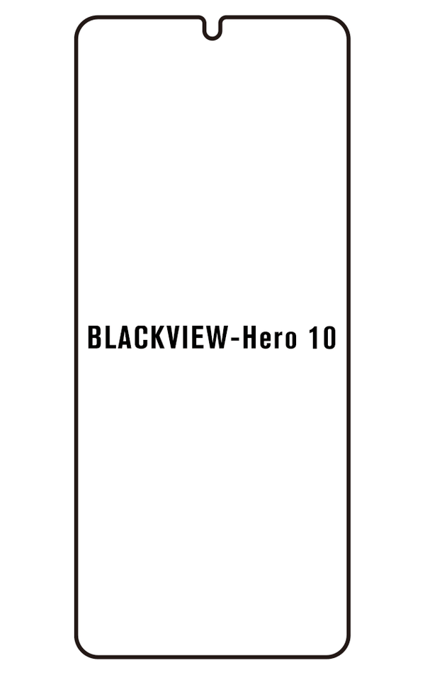 Film hydrogel pour écran Blackview Hero 10