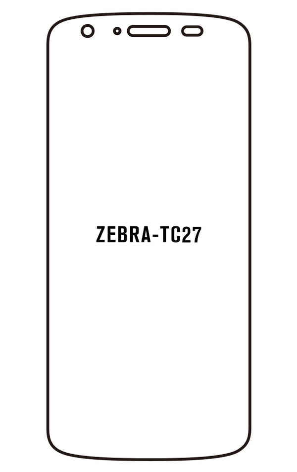 Film hydrogel pour Zebra-Symbol TC27