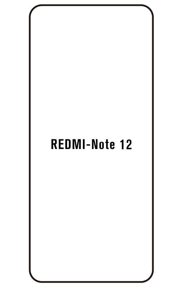 Film hydrogel pour écran Xiaomi Redmi Note 12 5G (China)