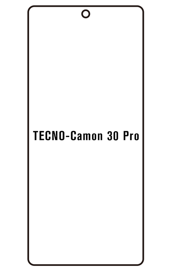 Film hydrogel pour écran Tecno Camon 30 Pro 5G