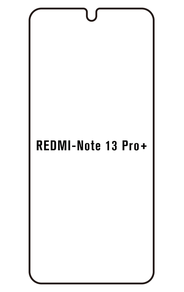 Film hydrogel pour écran Xiaomi Redmi Note 13 Pro+ 5G