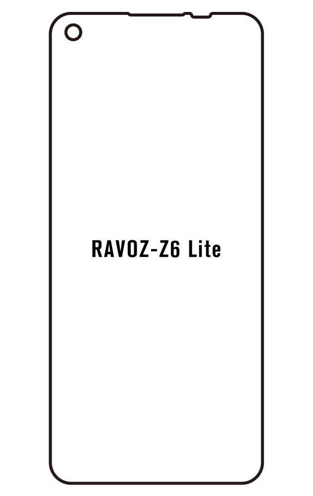 Film hydrogel pour Ravoz Z6 Lite