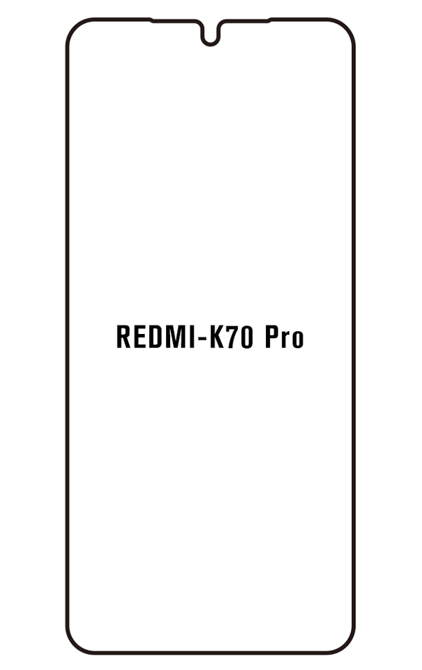 Film hydrogel pour écran Xiaomi Redmi K70 Pro