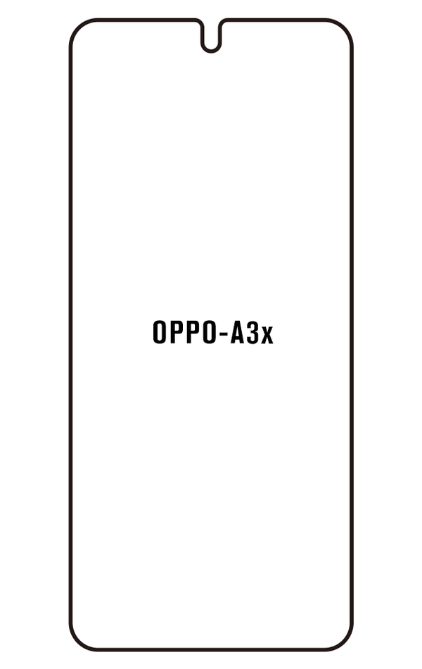 Film hydrogel pour écran Oppo A3x(China）