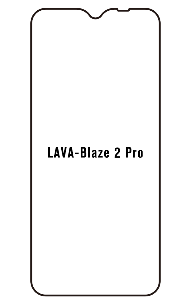 Film hydrogel pour écran Lava Blaze 2 Pro