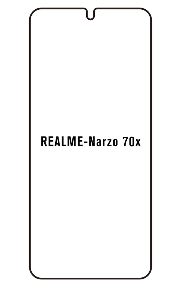 Film hydrogel pour écran Realme Narzo 70x 5G