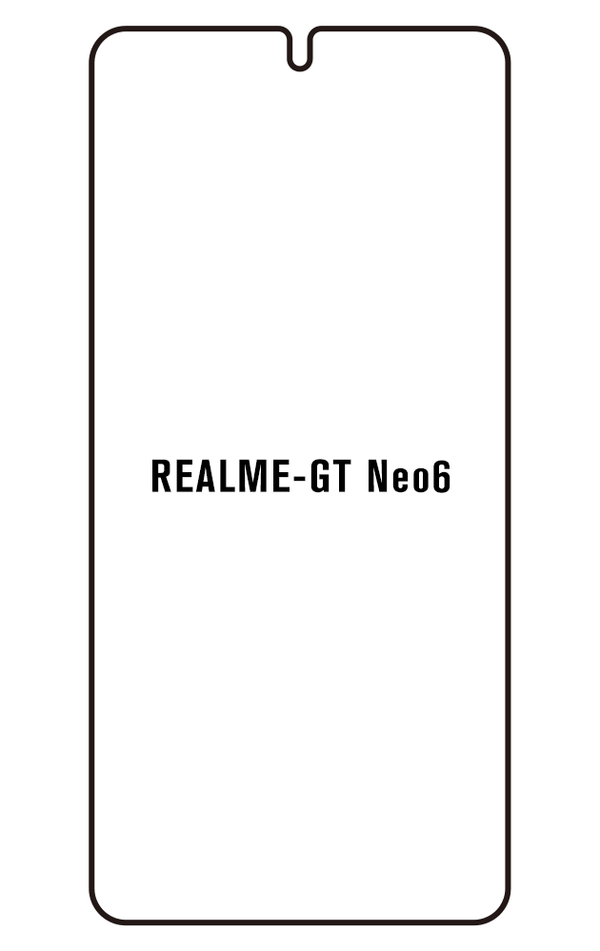 Film hydrogel pour écran Realme GT Neo6