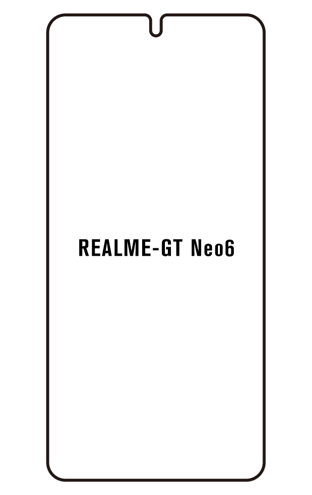 Film hydrogel pour écran Realme GT Neo6