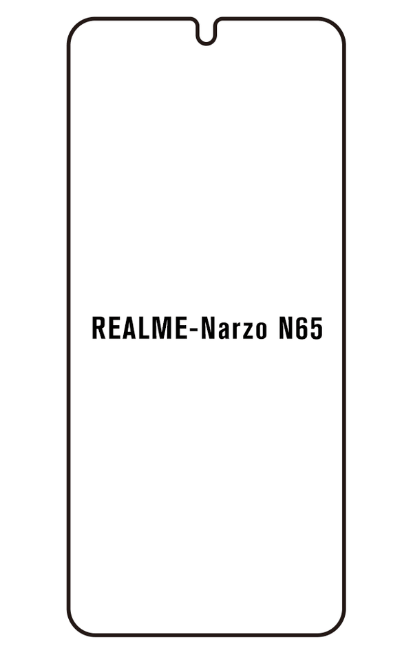 Film hydrogel pour Realme Narzo N65 5G