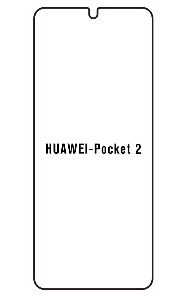 Film hydrogel pour écran Huawei Pocket 2