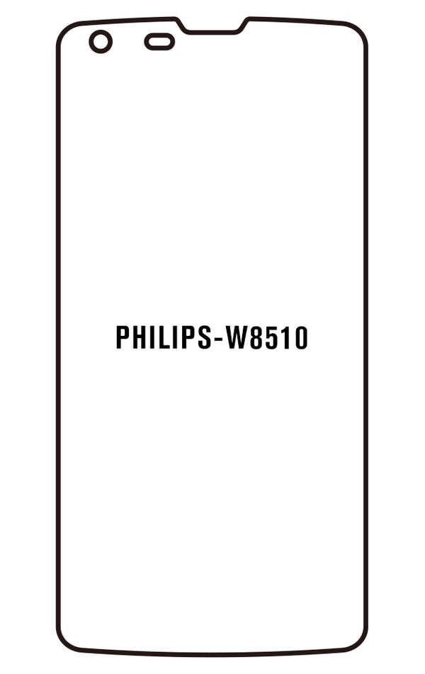 Film hydrogel pour Philips W8510