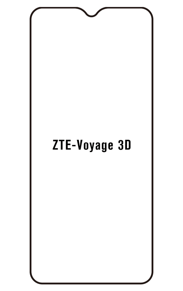 Film hydrogel pour écran Zte Voyage 3D