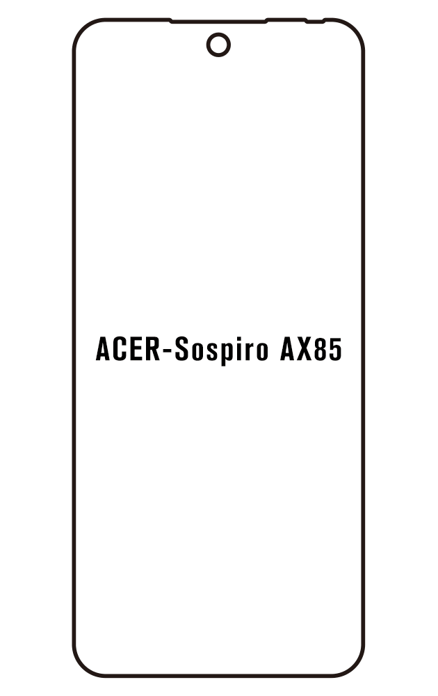 Film hydrogel pour écran Acer Sospiro AX85