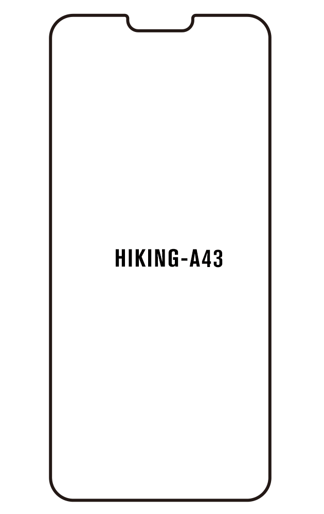 Film hydrogel pour Hiking A43