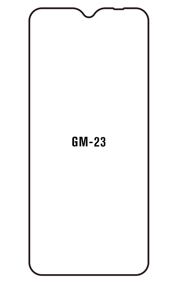 Film hydrogel pour écran General Mobile (GM) GM 23