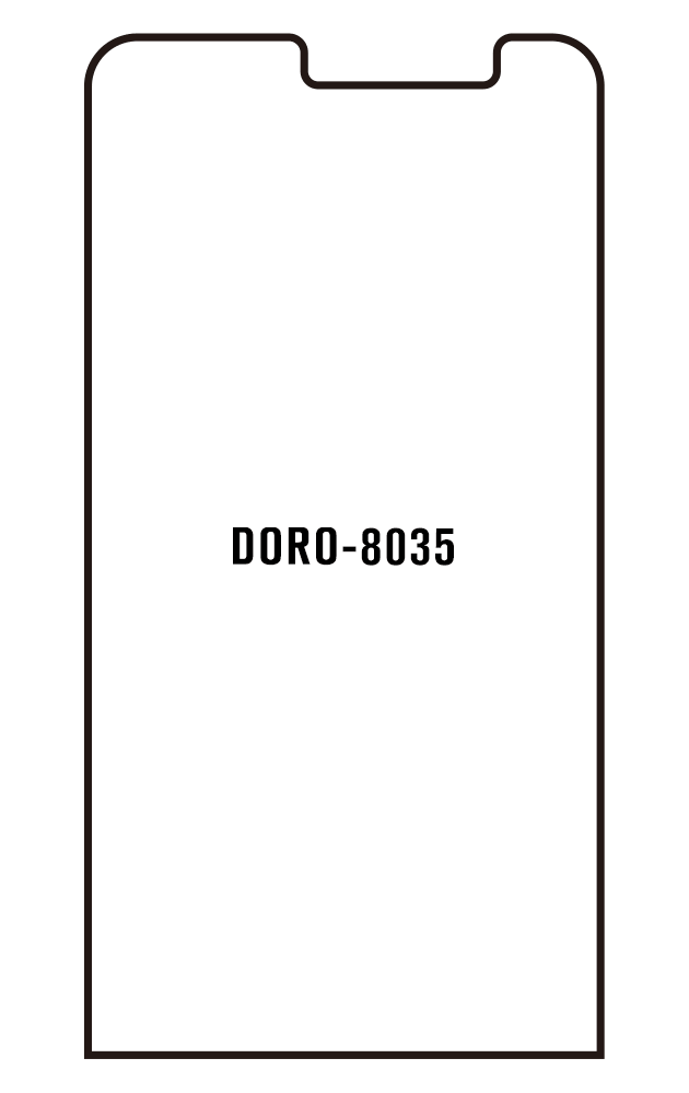 Film hydrogel pour Doro 8035