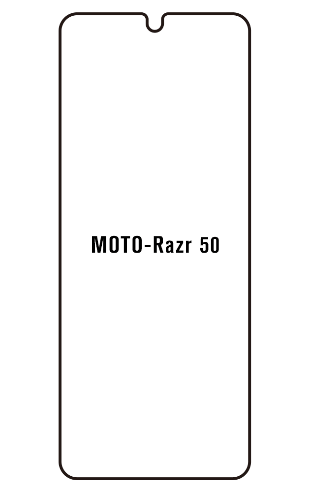 Film hydrogel pour écran Motorola Razr 50