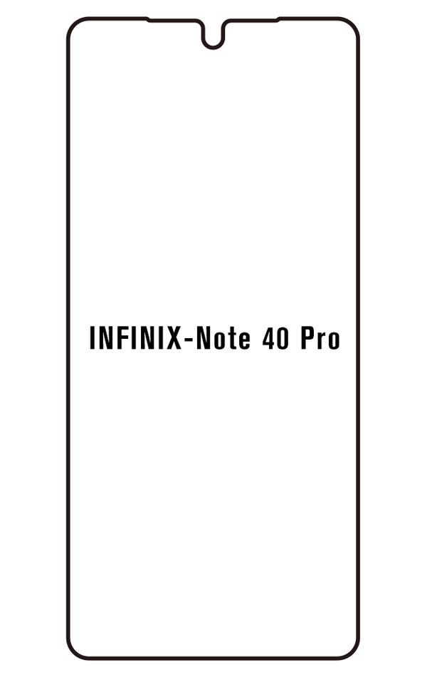 Film hydrogel pour écran Infinix Note 40 Pro 5G