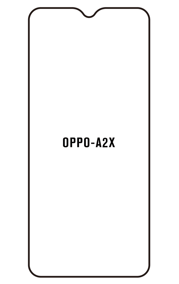 Film hydrogel pour écran Oppo A2x