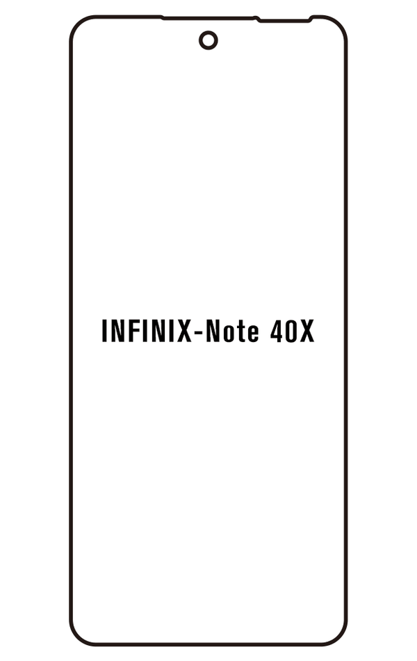 Film hydrogel pour écran Infinix Note 40X 5G