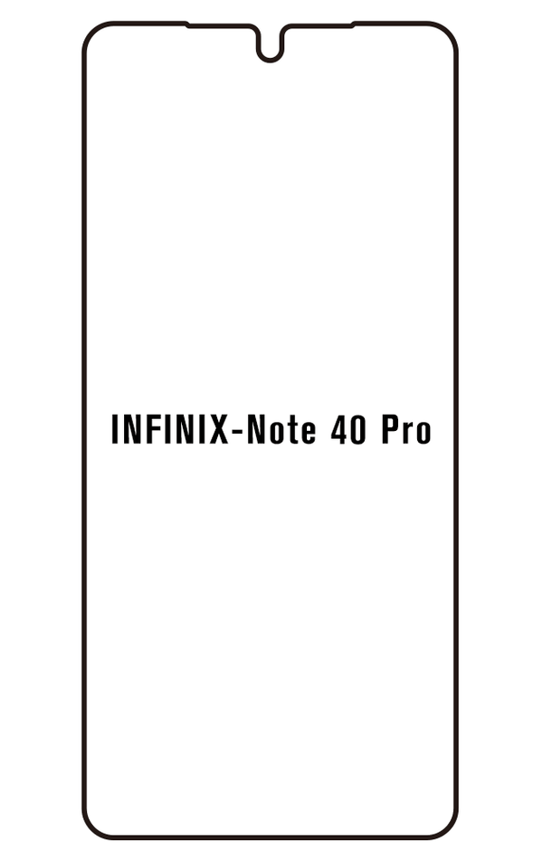 Film hydrogel pour écran Infinix Note 40 Pro