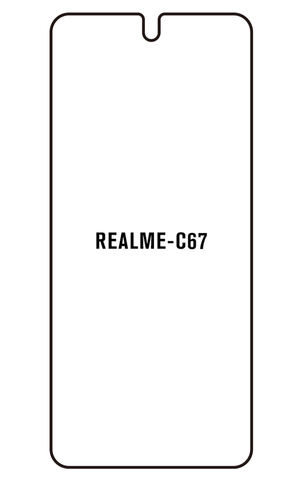 Film hydrogel pour Realme C67 4G