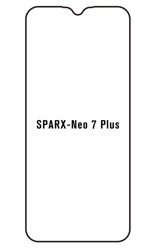 Film hydrogel pour écran Sparx Neo 7 Plus