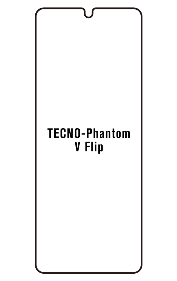 Film hydrogel pour écran Tecno Phantom V Flip