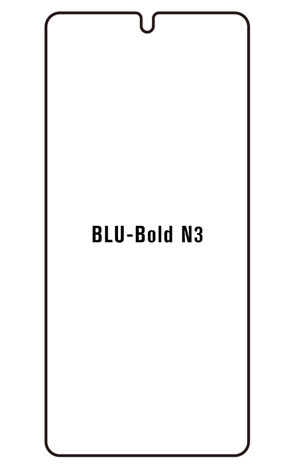 Film hydrogel pour écran BLU Bold N3