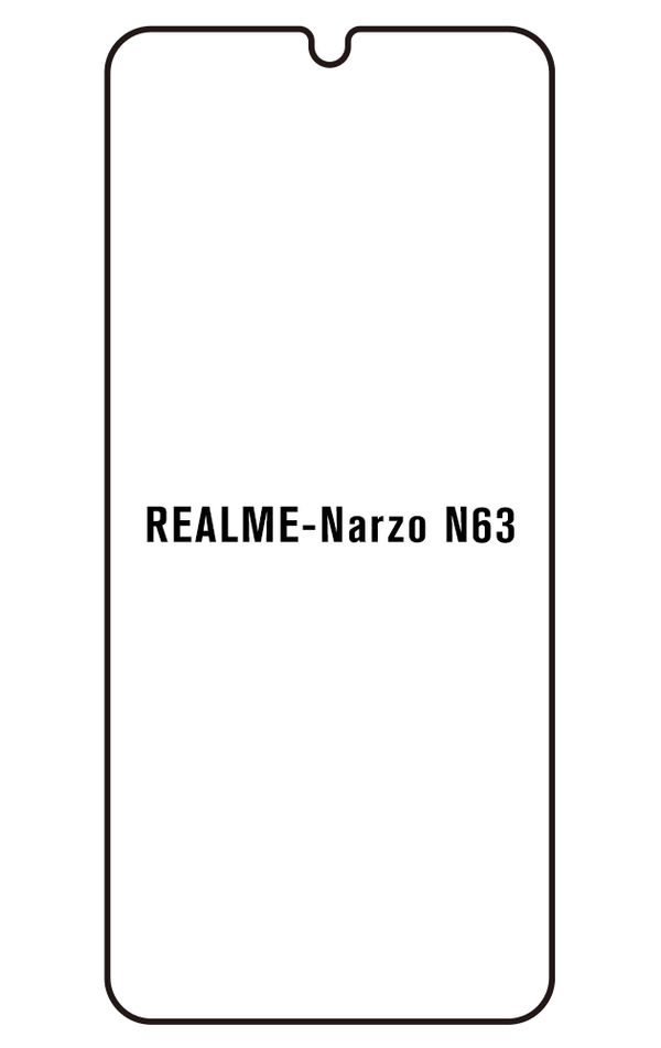 Film hydrogel pour Realme Narzo N63