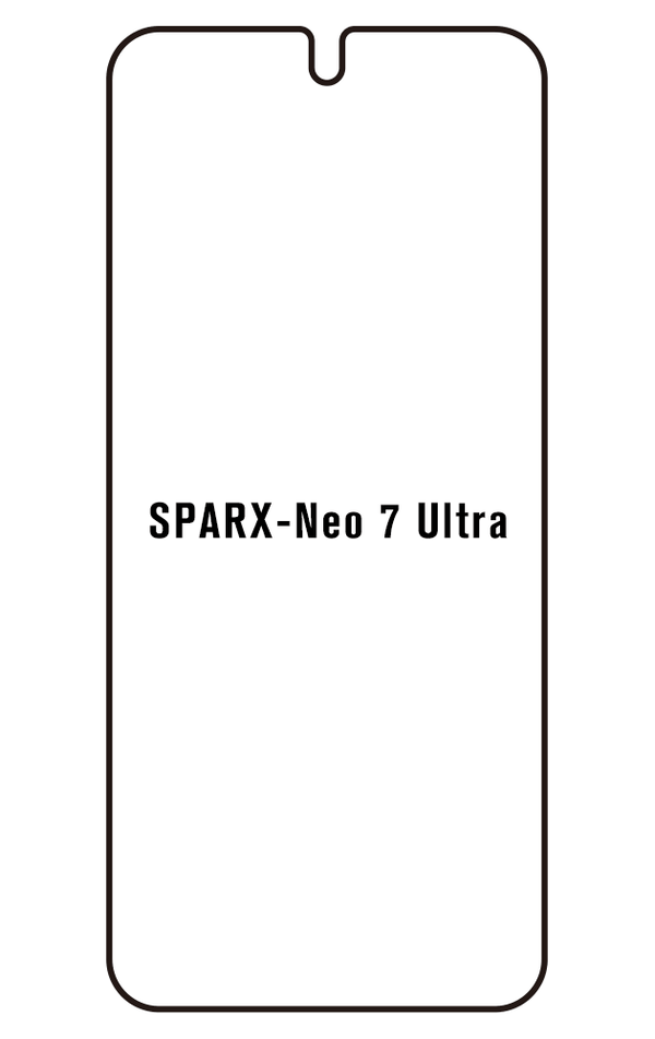 Film hydrogel pour écran Sparx Neo 7 Ultra