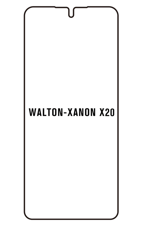 Film hydrogel pour Walton XANON X20