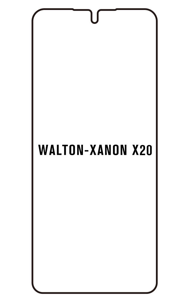 Film hydrogel pour Walton XANON X20