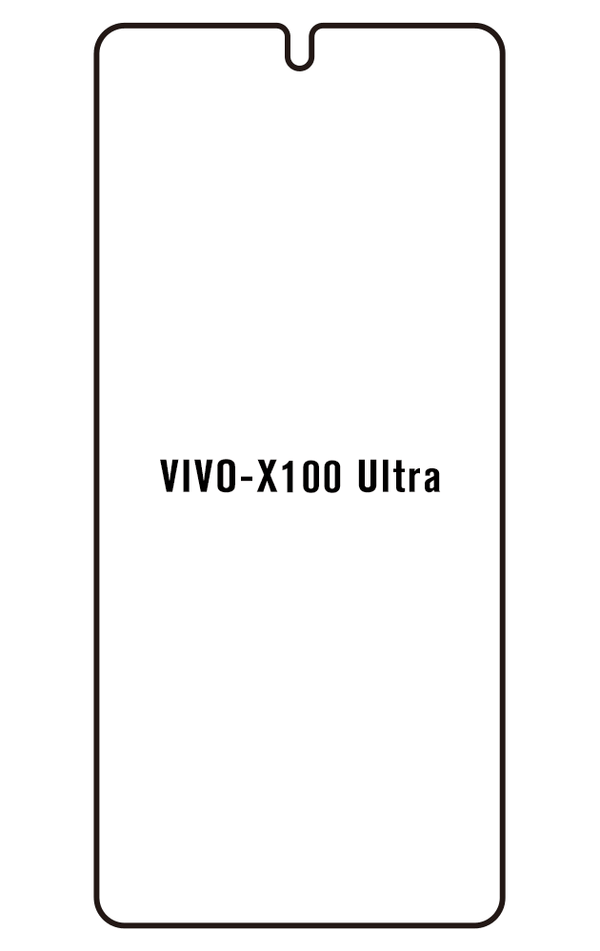 Film hydrogel pour écran Vivo X100 Ultra